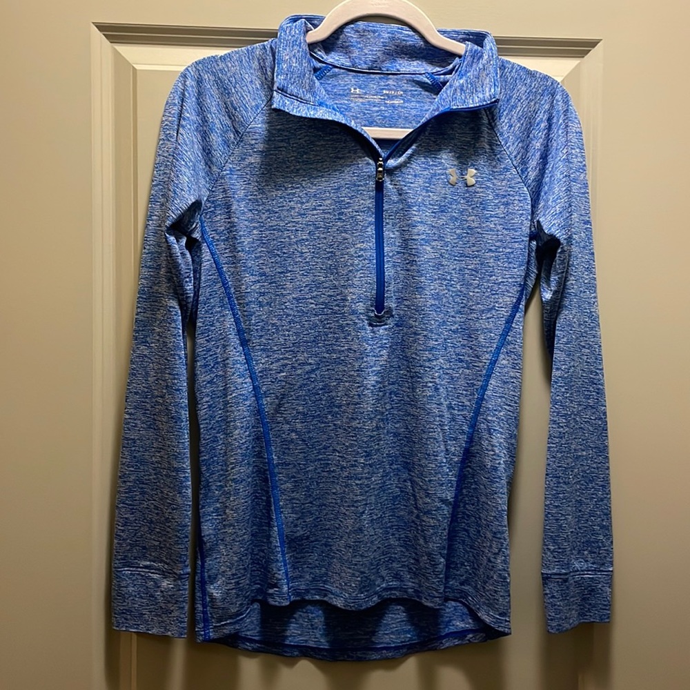 Blue Under armor quarter zip